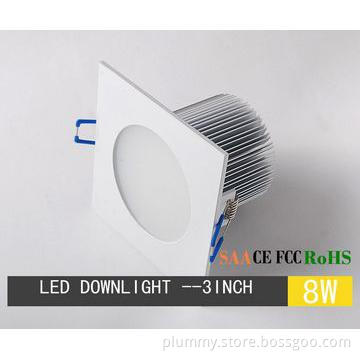 8W Square LED ceiling light  with CE,RoHS